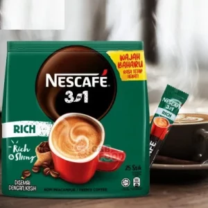 Nescafe 3in1 Rich & Strong Premix Coffee (18g X 25stik) 450G