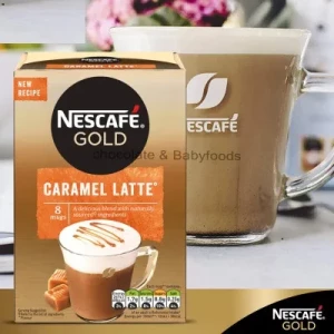 Nescafe Gold Caramel Latte 8pcs Box 136G