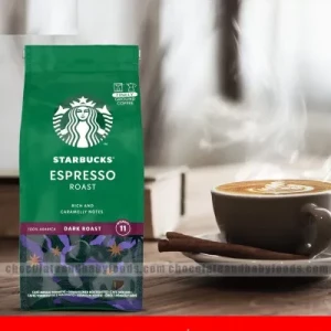 Starbucks Espresso Dark Roast Ground Coffee 200G