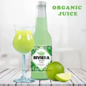 Riviera Tahitian Lime Organic Juice 330ml