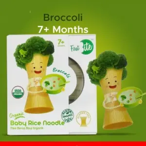 First Bite Broccoli Organic Baby Rice Noodle (7+months) 180G