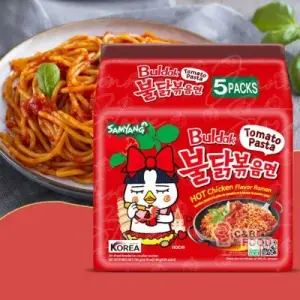 Samyang Buldak Tomato Pasta Noodles 5pcs Pack 700G