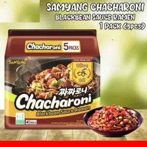 Samyang Chacharoni Blackbean Sauce Ramen Stir-Fried Noodle (5pcs) 700G