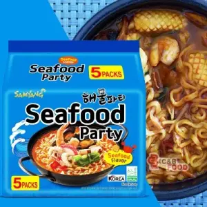 Samyang Seafood Party Noodles (5pcs Pack) 625gm