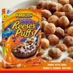 Ambush Reese's Puffs Sweet & Crunchy Corn Puffs 326G