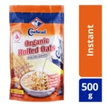 Cowhead Organic Rolled Oats (Instant Baby Oats) 500gm