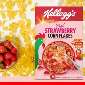 Kellogg's Strawberry Corn Flakes 300g