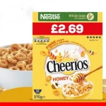 Nestle Cheerios Honey 370G