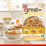 Post Great Grains Banana, Nut Crunch Cereal 439G