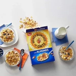 Post Honey Bunches of Oats Cereal Made with Almonds 340G