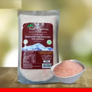 Trust Organics Himalayan Pink Rock Salt For Cooking (P) 500G