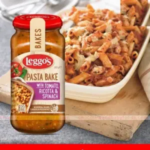 Leggo's Pasta Bake with Tomato, Ricotta & Spinach 500G