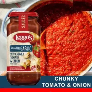 Leggo's Roasted Garlic with Chunky Tomato & Onion 500g