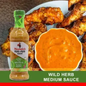 Nando's Peri-Peri Sauce Wild Herb Medium 250g