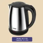 Gazi Smiss 1500W Electric-Kettle - GB-S-1811- 1.8 Litre