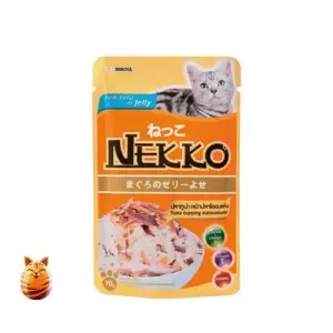 Foodinnova Cat Food Nekko Real Tuna Topping Katsuobushi 70 gm