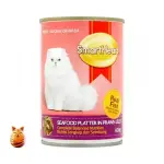 SmartHeart Adult Cat Canned Food Seafood Platter in Prawn Jelly 400 gm