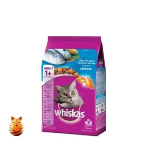 Whiskas Cat Food Ocean Fish Flavour 1.2 kg