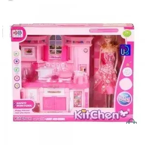 Zunchen Kitchen Set With Sounds And Lights For Girls – Multi Color